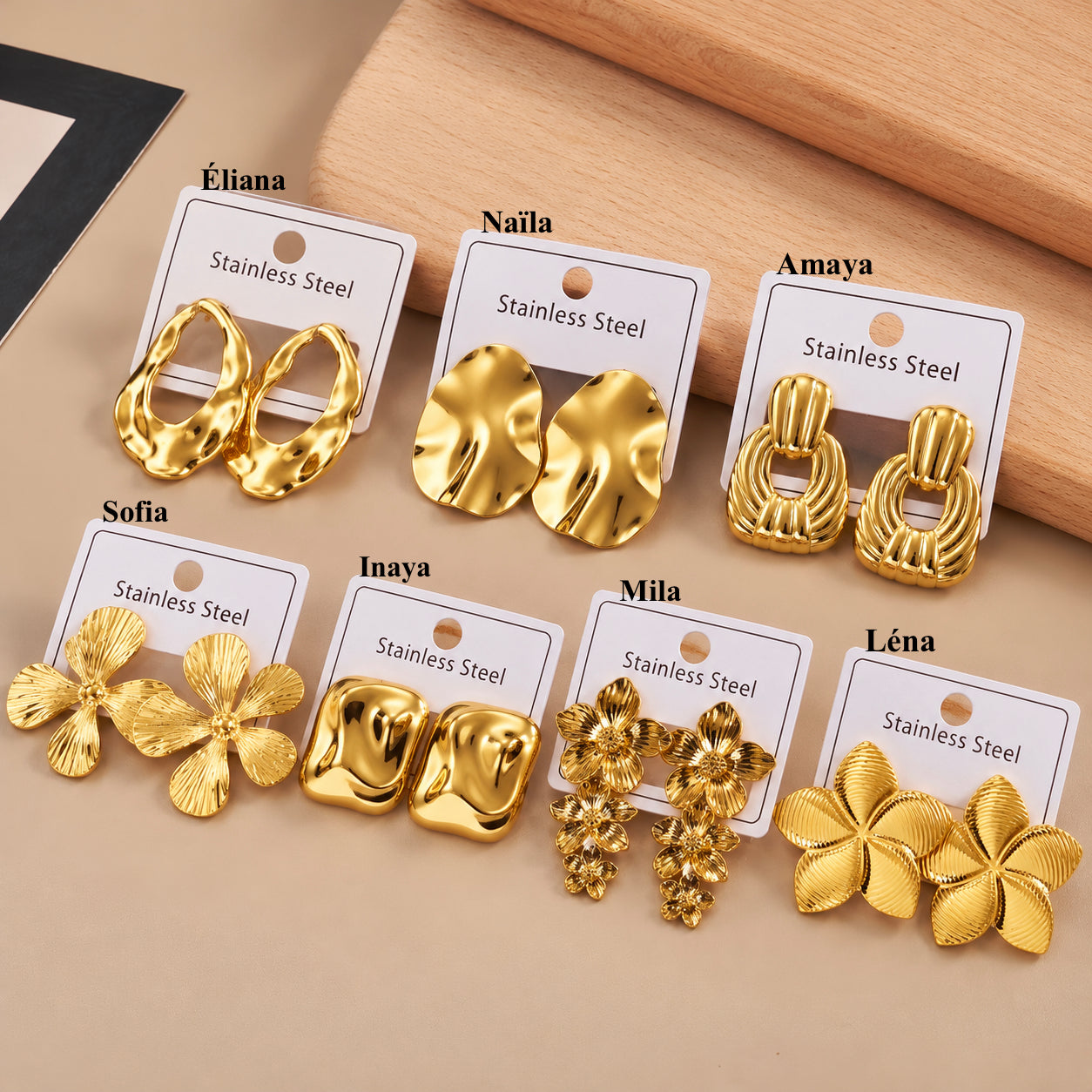 Collection Les Précieuses boucles d’oreilles ￼