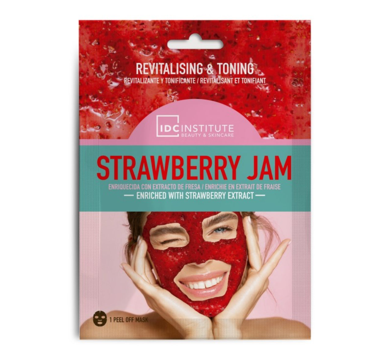 MASQUE CONFITURE DE FRAISE